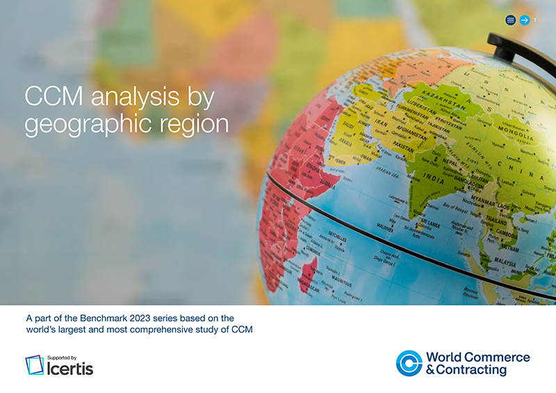 CCM analysis by geographic region
